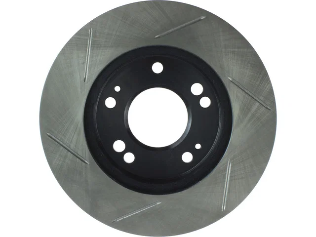 126.46042SL – STOP TECH Brake Rotor, Silver E-Coated Alloy Single - view 3